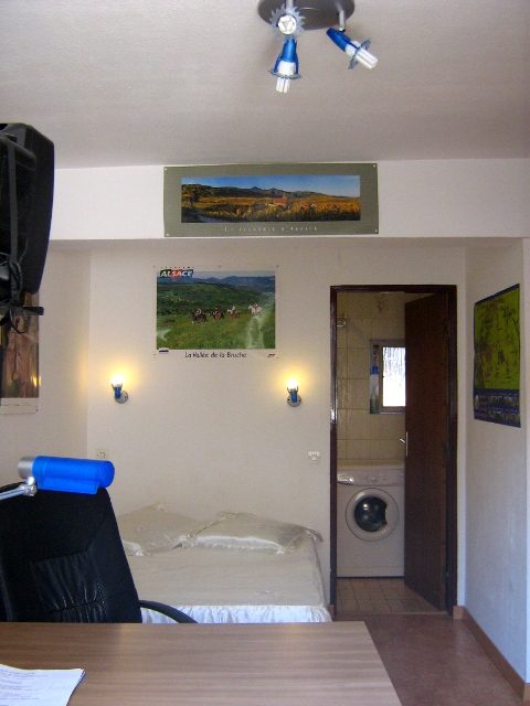 Autre vue dela chambre du "gite-alsace-mutzig.fr"
